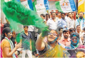 YSR Congress celebrations